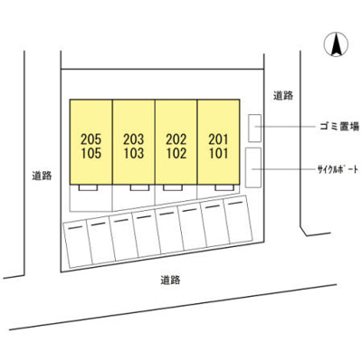 【区画図】 | D-room飯倉