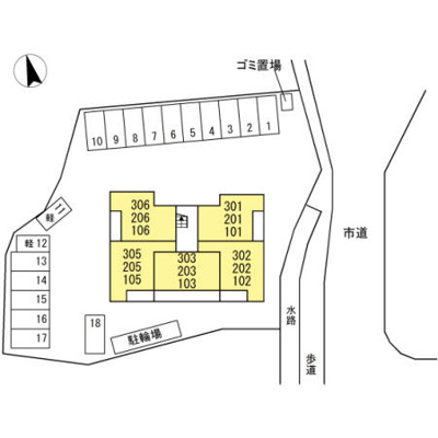 【区画図】 | D-roomサクランボ