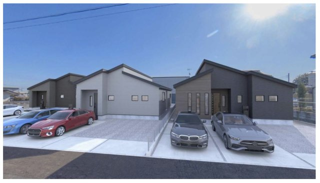 【完成予想図】 | 深谷市田中第3　リーブルガーデン　新築戸建　全3棟　3号棟