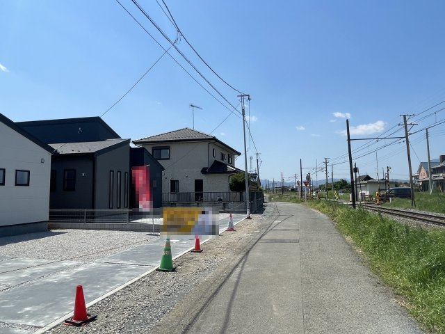 【前面道路含む現地写真】 | 深谷市田中第3　リーブルガーデン　新築戸建　全3棟　2号棟 | 3/16撮影