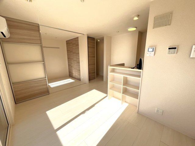 D-ROOMハピネス B棟の居間・リビング