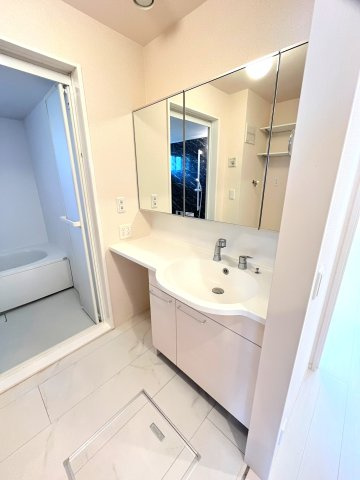 D-ROOMハピネス B棟の洗面所