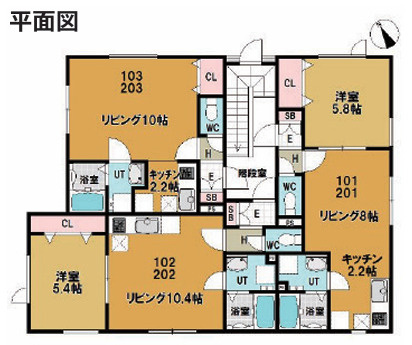 ロメヲの間取り