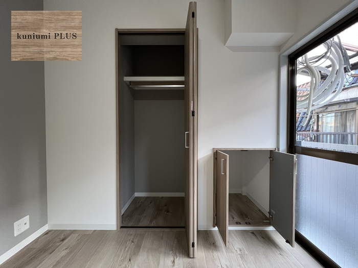 大阪市城東区新喜多東2丁目の収納|2026年1月中旬リフォーム完了
いつでも内覧していただけます。お気軽にお問い合わせください！