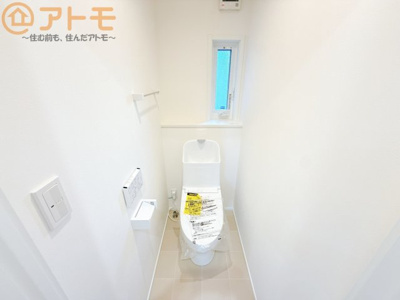【トイレ】 | 清水区北矢部町一丁目　新築戸建　3号棟 | 毎日使うトイレだからこそ機能性を重視したいですよね！温水洗浄便座で快適な時間をお過ごしください♪