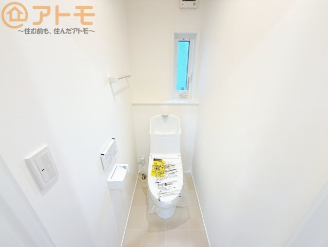 【トイレ】 | 清水区北矢部町一丁目　新築戸建　3号棟 | 毎日使うトイレだからこそ機能性を重視したいですよね！温水洗浄便座で快適な時間をお過ごしください♪
