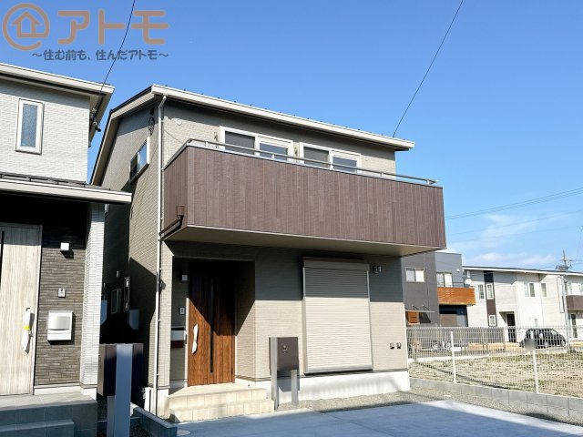 【外観】 | 清水区北矢部町一丁目　新築戸建　3号棟 | どっしりとした外観は安心感のあるマイホームを実感できますね♪