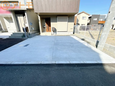 【駐車場】 | 清水区北矢部町一丁目　新築戸建　3号棟 | 並列２台の駐車スペースです♪