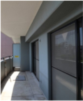 【バルコニー】 | キングロードハイツ