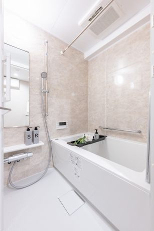 エンゼルハイム十日市場の浴室