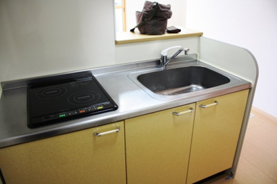 【キッチン】 | エルフハイムかづみB | キッチンです