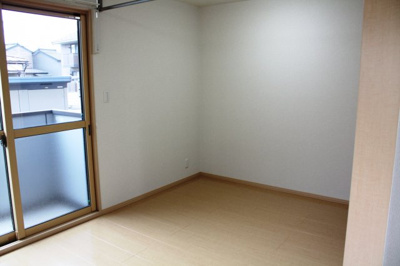 【洋室】 | エルフハイムかづみB | 落ち着いた色調の洋室です