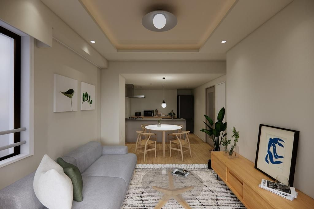 ロイヤルヴィーゼ学芸大学の居間・リビング|リビングです