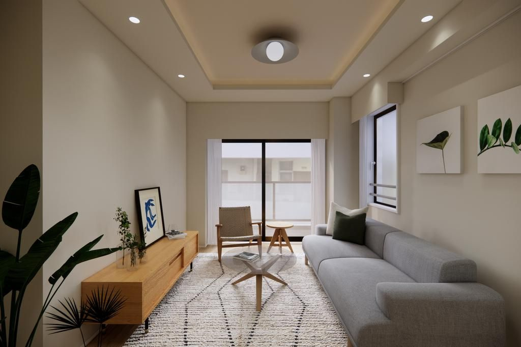 ロイヤルヴィーゼ学芸大学の居間・リビング