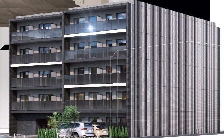 メイクスＷアート小村井の外観パース