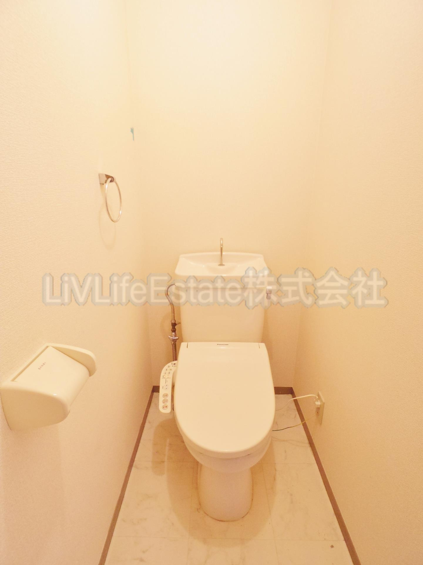 ジュネスハイムⅡ棟のトイレ