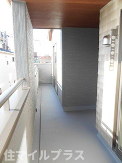 【バルコニー】 | 郡山市本町2丁目新築一戸建て2棟 | バルコニーがあります