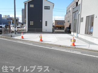 【駐車場】 | 郡山市本町2丁目新築一戸建て2棟 | 駐車スペースもあります