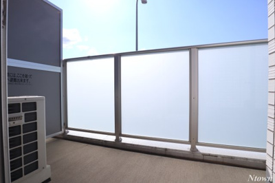 【バルコニー】 | ディアレイシャス浅間町ステーションフロント | 開放的で明るい空間を演出してくれるバルコニーです