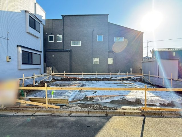 川越市上野田町　新築一戸建て　1号棟の外観|撮影済み
