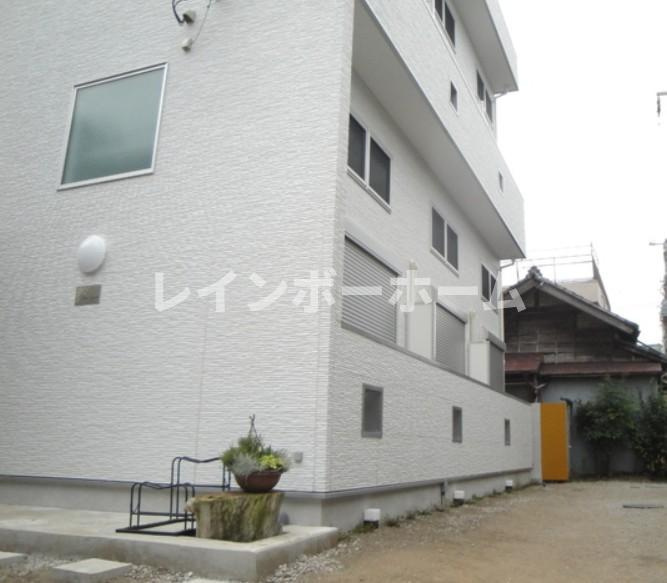 市川市新田５丁目のアパートの外観パース