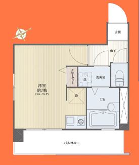 【間取り】 | 新宿ローヤルコーポ