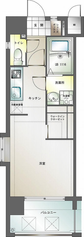 新品家具付きマンション住吉17(KaGood福岡)