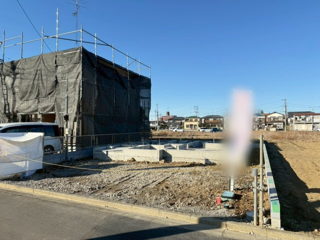 川越上野田町第2　新築一戸建て　1号棟の外観|撮影済み