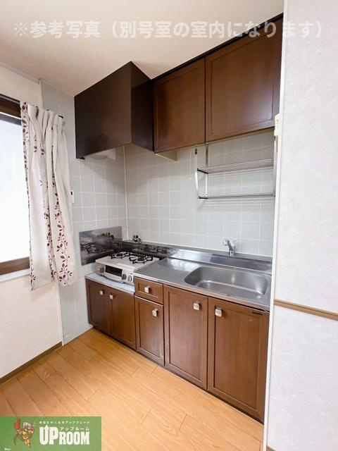 リバーヒルズ南棟のキッチン