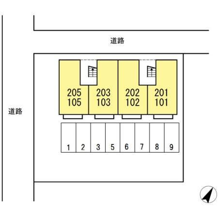 【区画図】 | クレスト平山