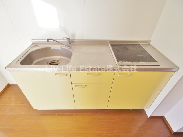 ハックベリーハウスのキッチン