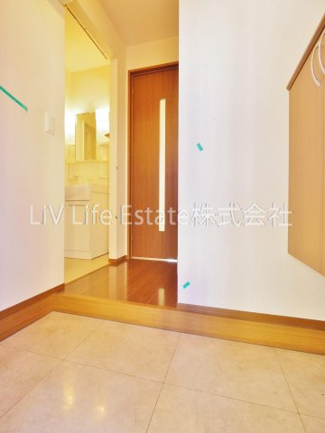 ハックベリーハウスの玄関