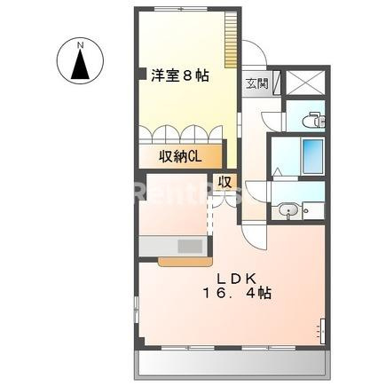 パピヨンの間取り|間取図