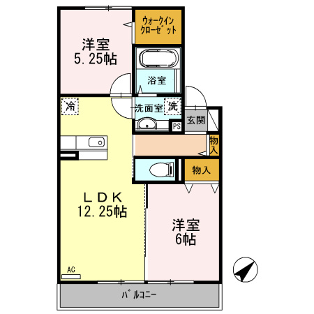 【間取り】 | ベルテ東豊田