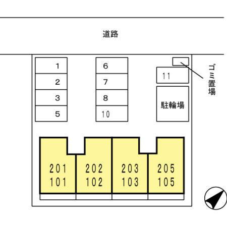 【区画図】 | ベルテ東豊田