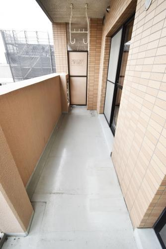 シャルマン塔原のバルコニー