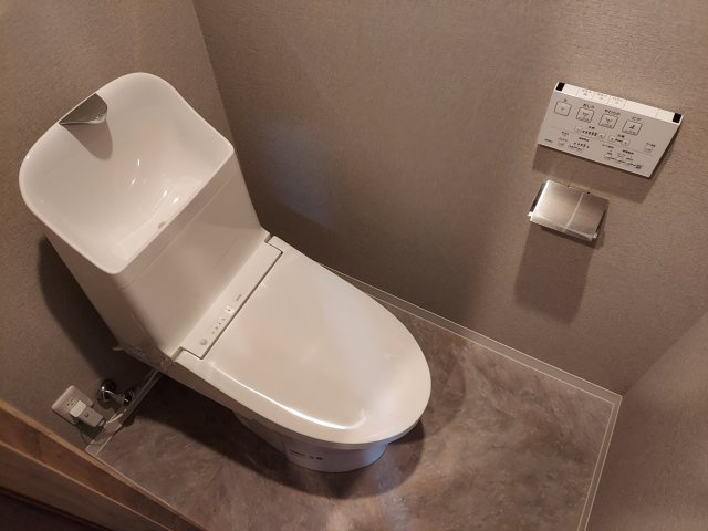 藤和ライブタウン宝塚のトイレ|温水洗浄便座付き