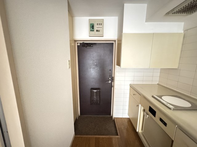 ハイツ松戸Ⅱの玄関