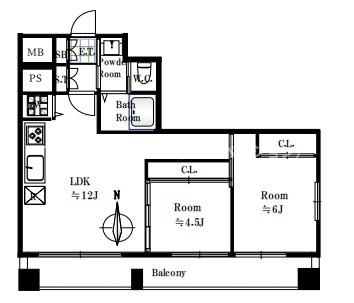お花茶屋ダイヤモンドマンションの間取り|※2026年3月下旬新規フルリフォーム完成予定