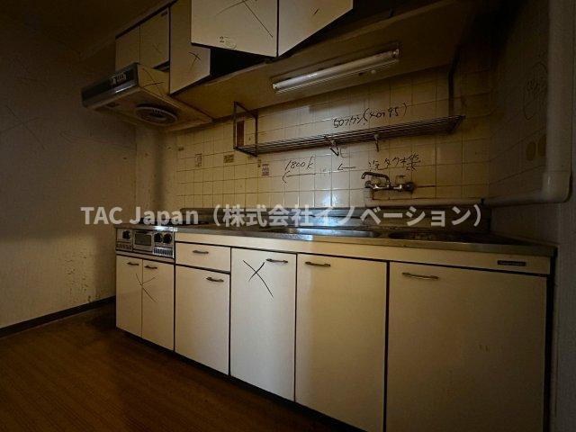 お花茶屋ダイヤモンドマンションのキッチン|※2026年3月下旬新規フルリフォーム完成予定