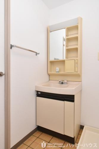 ビレッジ都府楼IIの洗面所