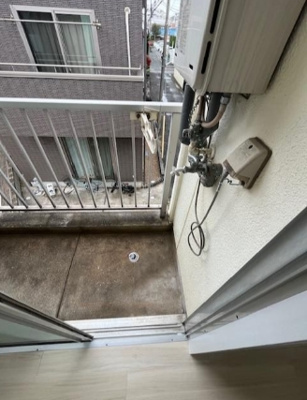 【バルコニー】 | 桔梗ハイツ