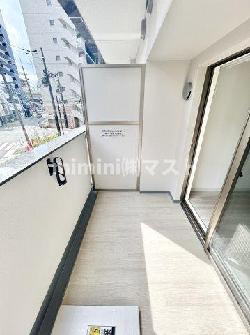 大阪市西区本田２丁目の賃貸マンションのバルコニー