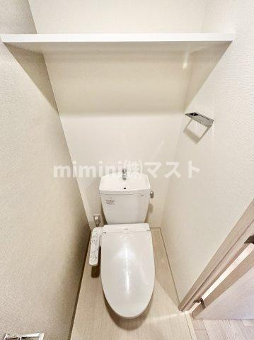 大阪市西区本田２丁目の賃貸マンションのトイレ