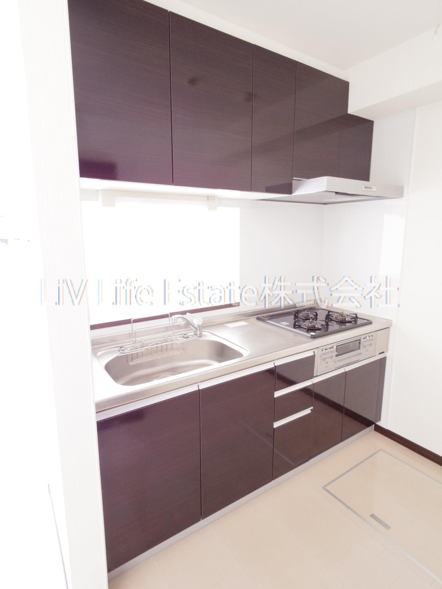 小平市津田町３丁目のアパートのキッチン