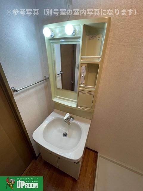 ドルフ西北野ⅡBの洗面所