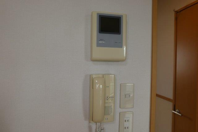 AXIA倉敷のセキュリティ|オートロック連動ＴＶインターホン