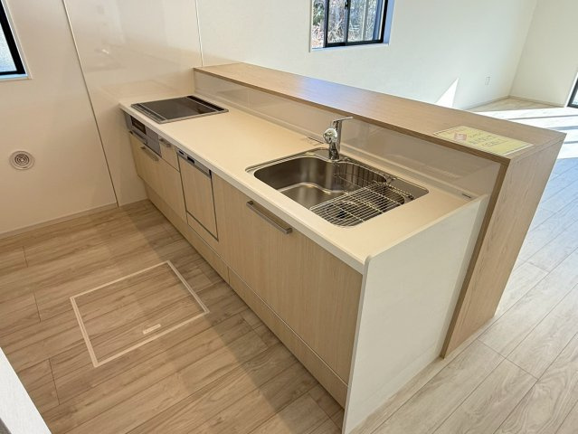 川越市木野目1期　新築一戸建て　1号棟のキッチン|使いやすいキッチンです