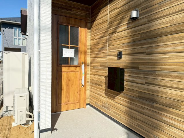 川越市木野目1期　新築一戸建て　1号棟の玄関|シンプルで使いやすい玄関です