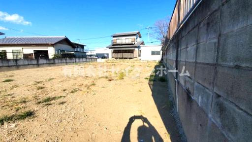 深谷市榛沢新田　中古住宅（土地２１０坪超）の庭